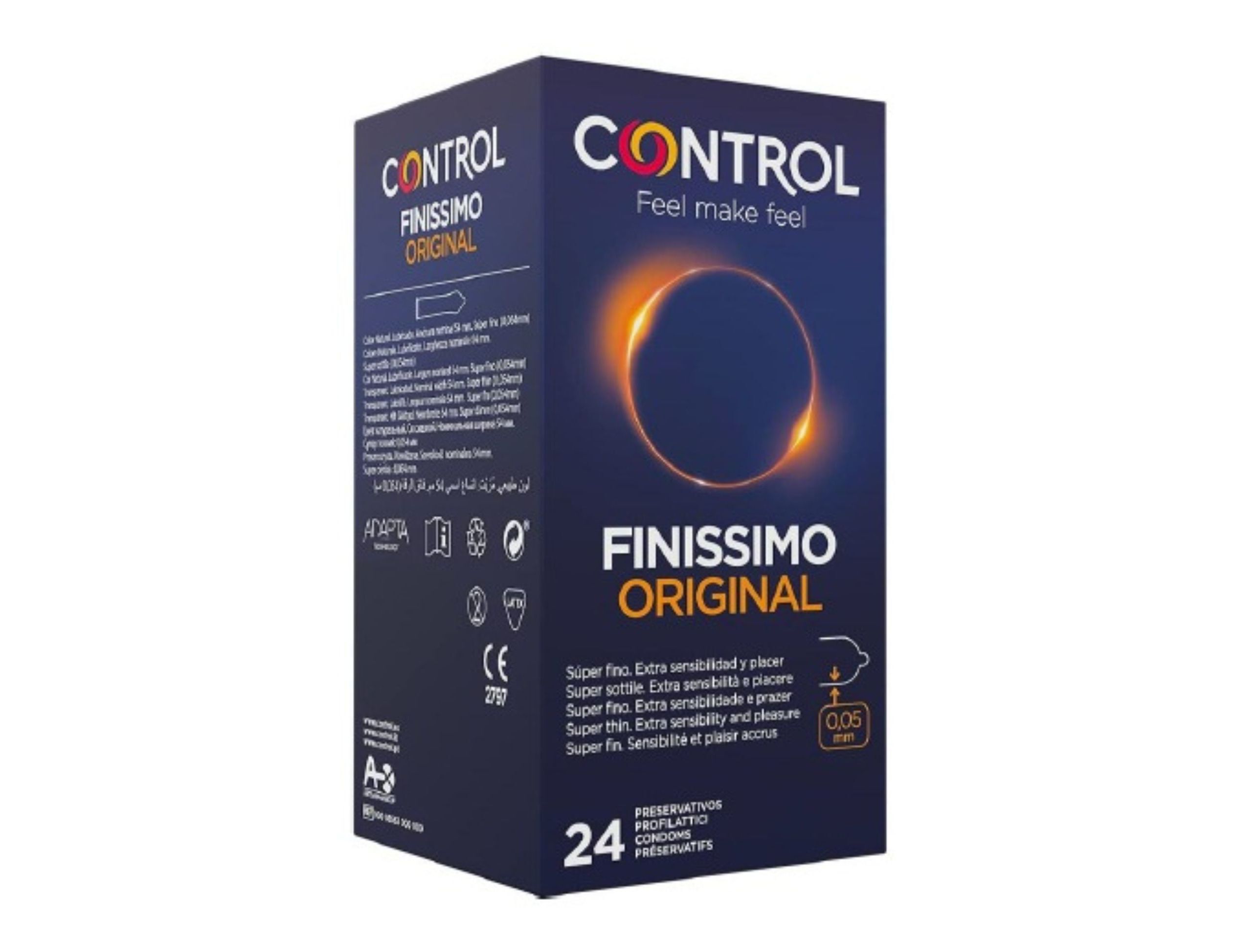 PRESERVATIVOS CONTROL FINISSIMO ORIGINAL 24UN image number 1
