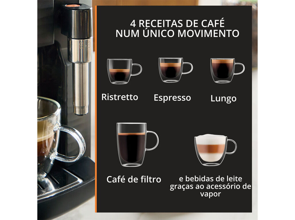 M&Aacute;QUINA CAF&Eacute; EXPRESSO AUTOM&Aacute;TICA KRUPS EA5008E0 INTENSITY UP COFFEE image number 5