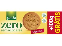 BOLACHAS DIGESTIVAS GULLON ZERO +100G GRÁTIS 400G