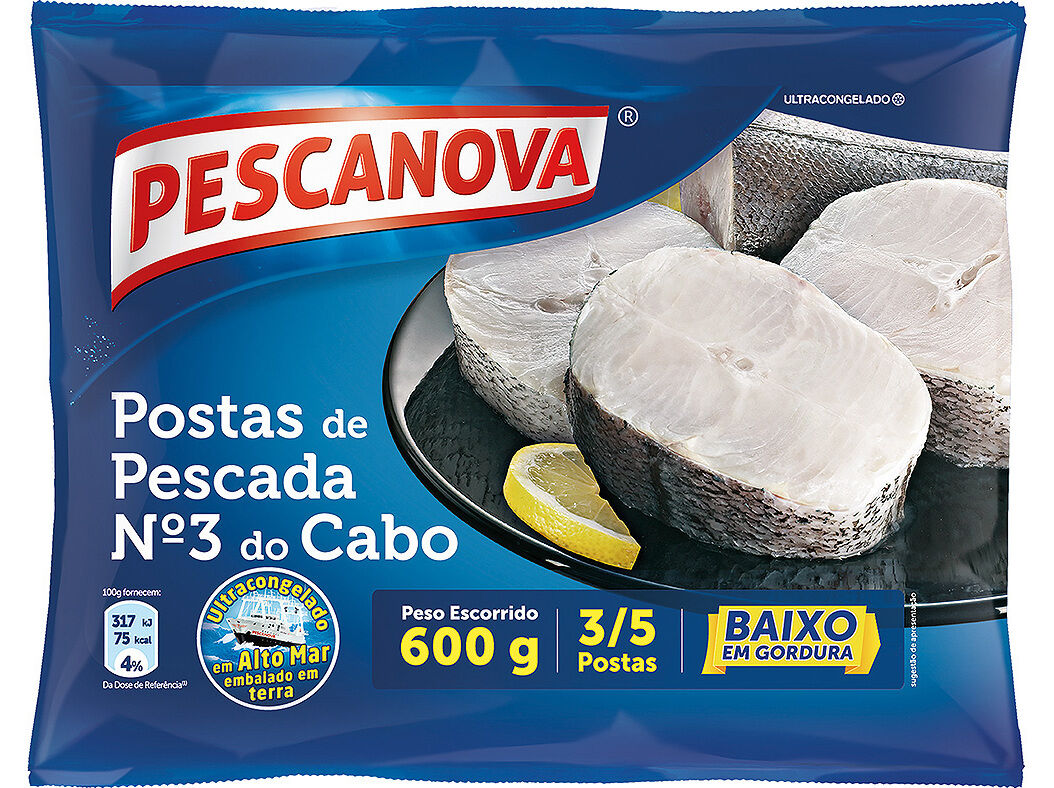 POSTA PESCANOVA PESCADA CABO N.&ordm; 3 PARA COZER 600G