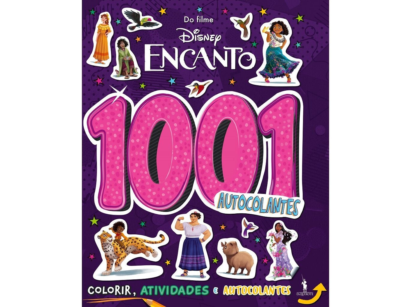 LIVRO ENCANTO 1001 AUTOCOLANTE DISNEY image number 0
