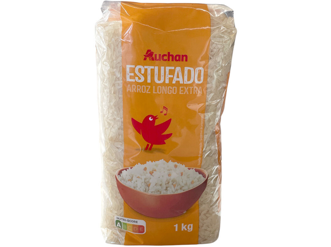 ARROZ ESTUFADO AUCHAN EXTRA LONGO 1KG