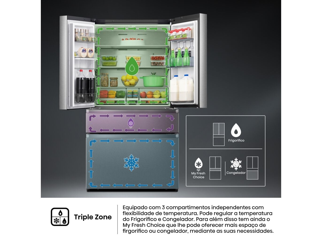 FRIGOR&Iacute;FICO AMERICANO HISENSE RF749N4SWSE (NO FROST E 178.5CM 579L INOX) image number 6