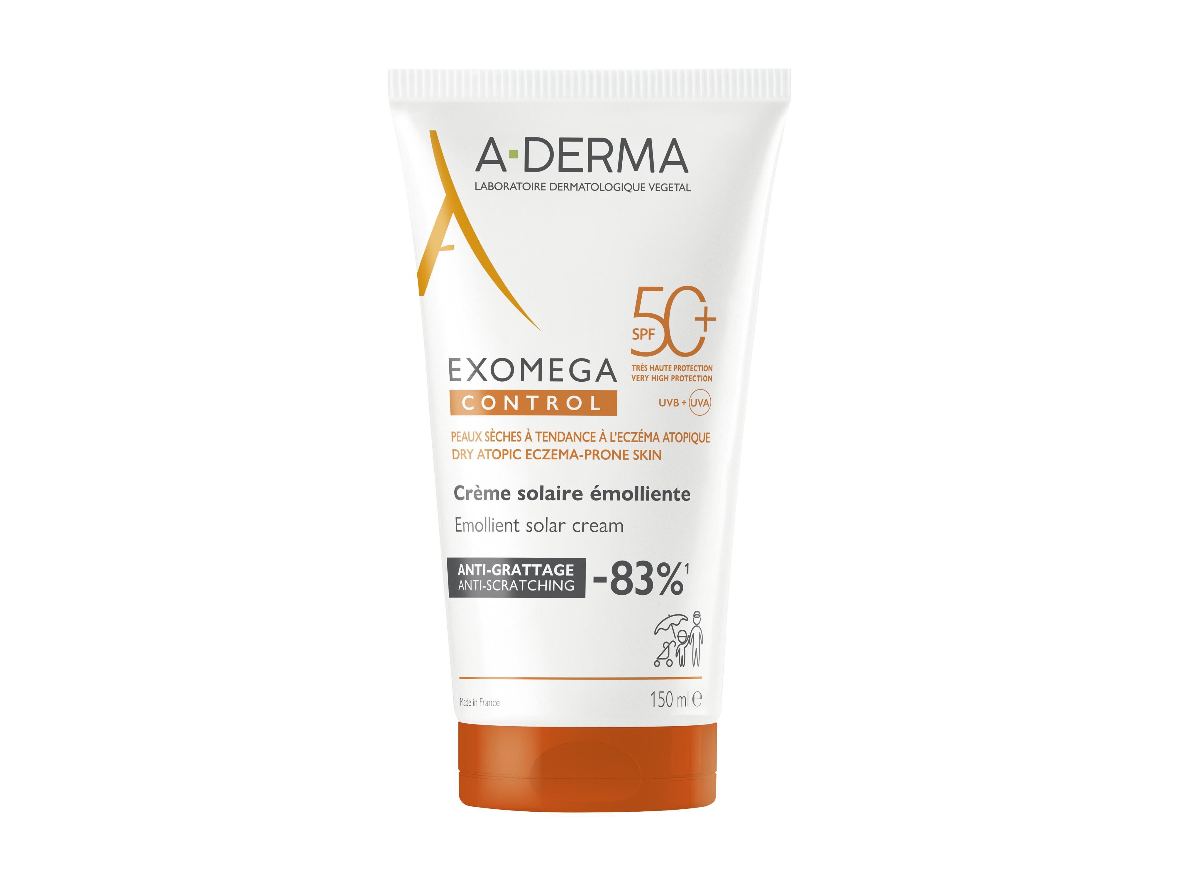 CREME A-DERMA EXOMEGA CONTROL SPF50+ 150ML image number 0