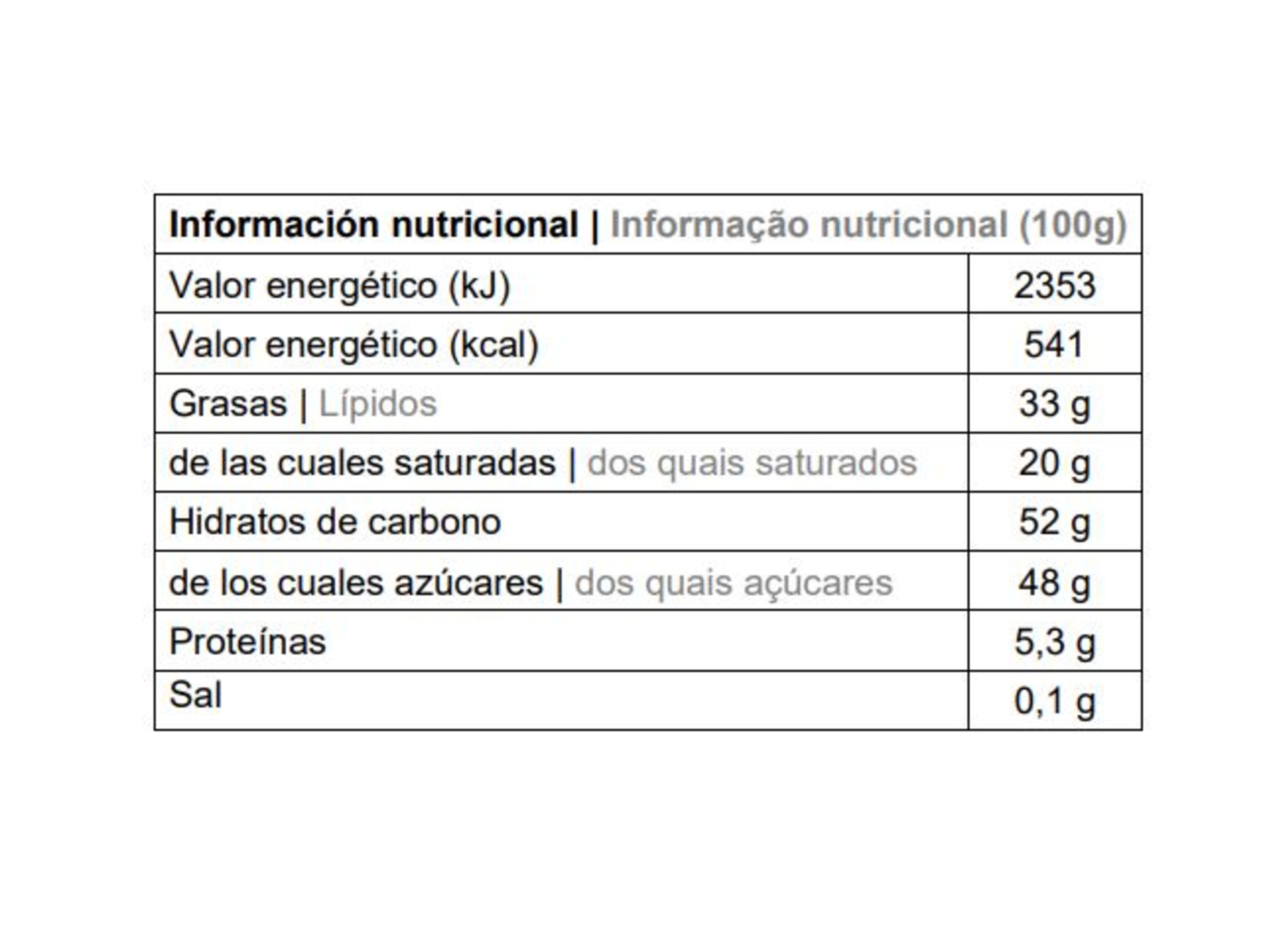 CHOCOLATE LINDT DE CULIN&Aacute;RIA 51% CACAU 200G image number 1