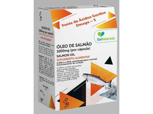 SUPLEMENTO DA NATUREZA ÓLEO SALMÃO 40 CAPS image number 0