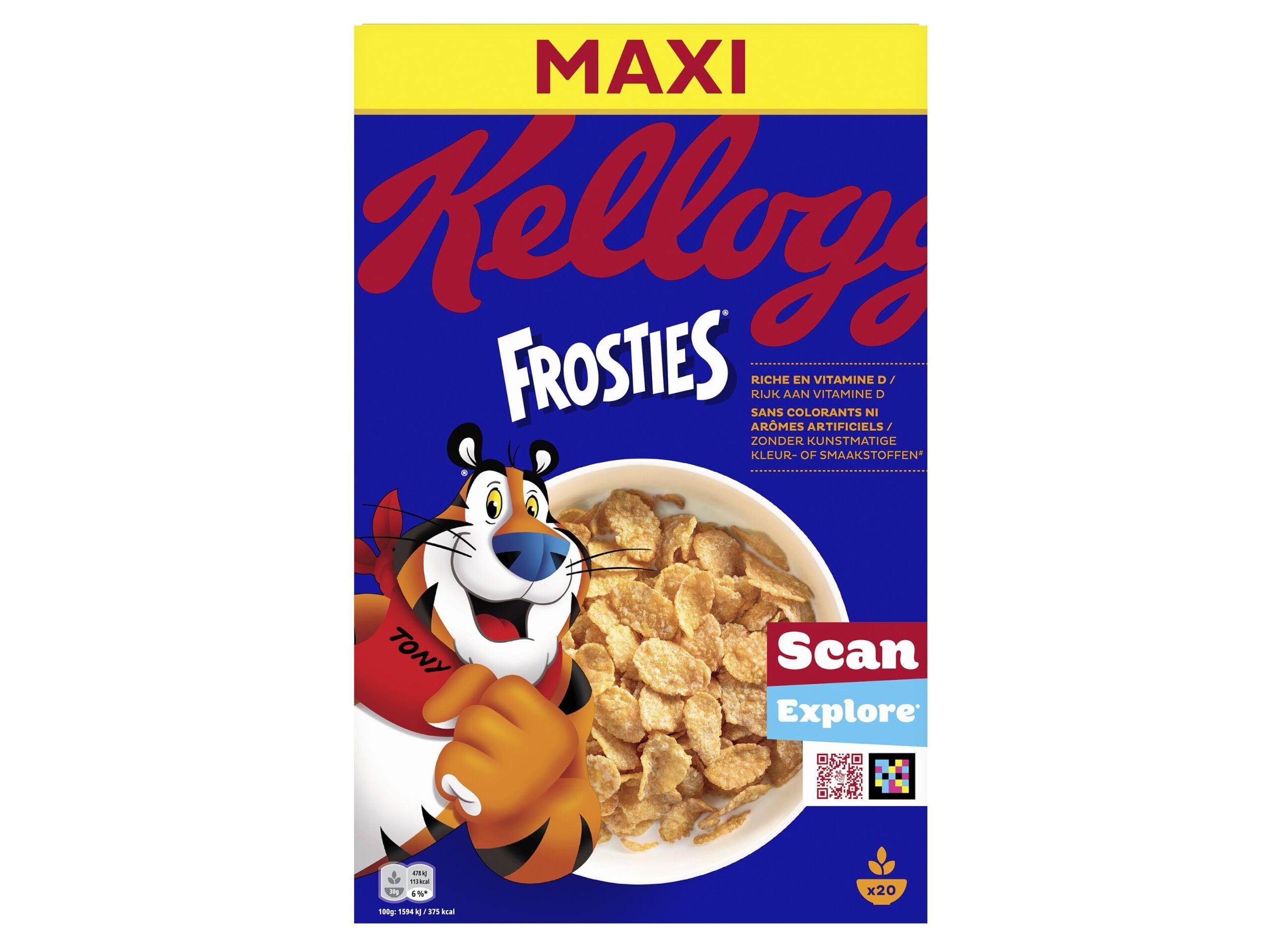 CEREAIS KELLOGG'S FROSTIES MAXI 620G image number 0