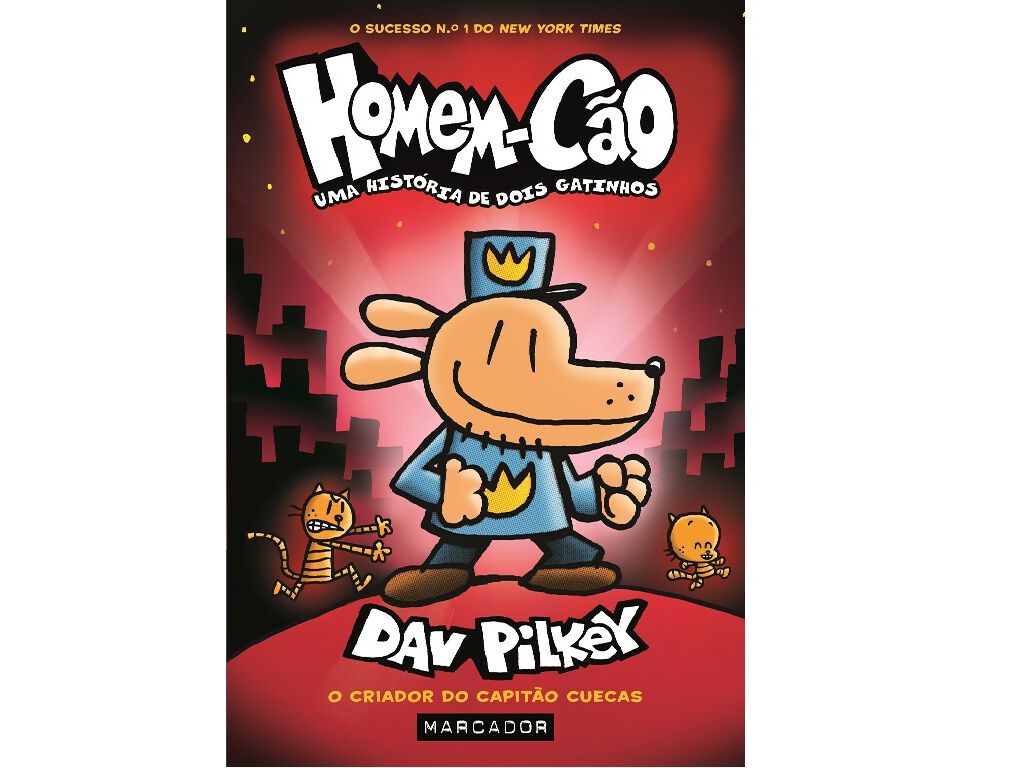LIVRO HOMEM-C&Atilde;O: UMA HIST&Oacute;RIA DE DOIS GATINHOS DAV PILKEY image number 1