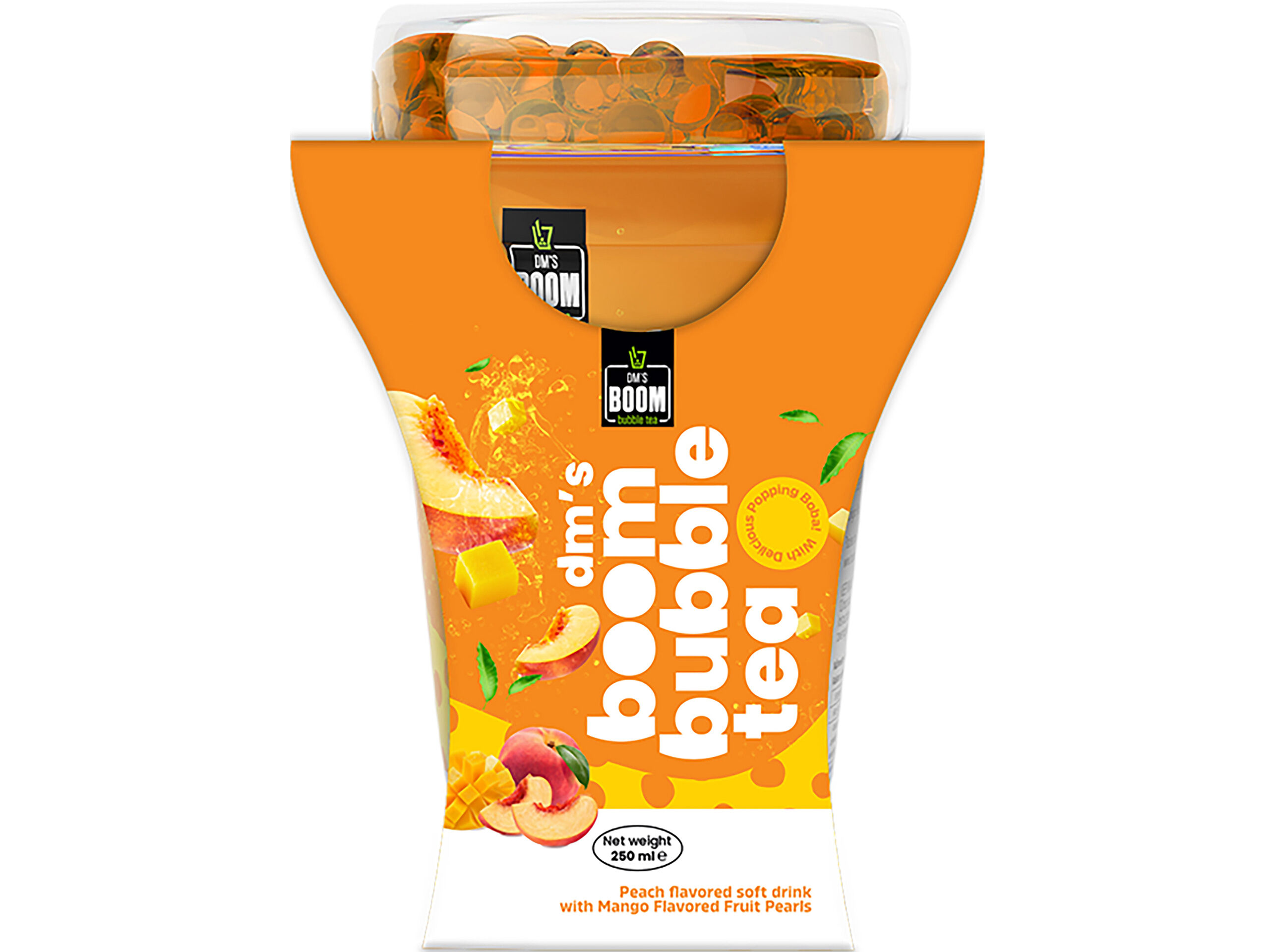 BUBBLE TEA BOOM P&Ecirc;SSEGO + MANGA 0.25L image number 0