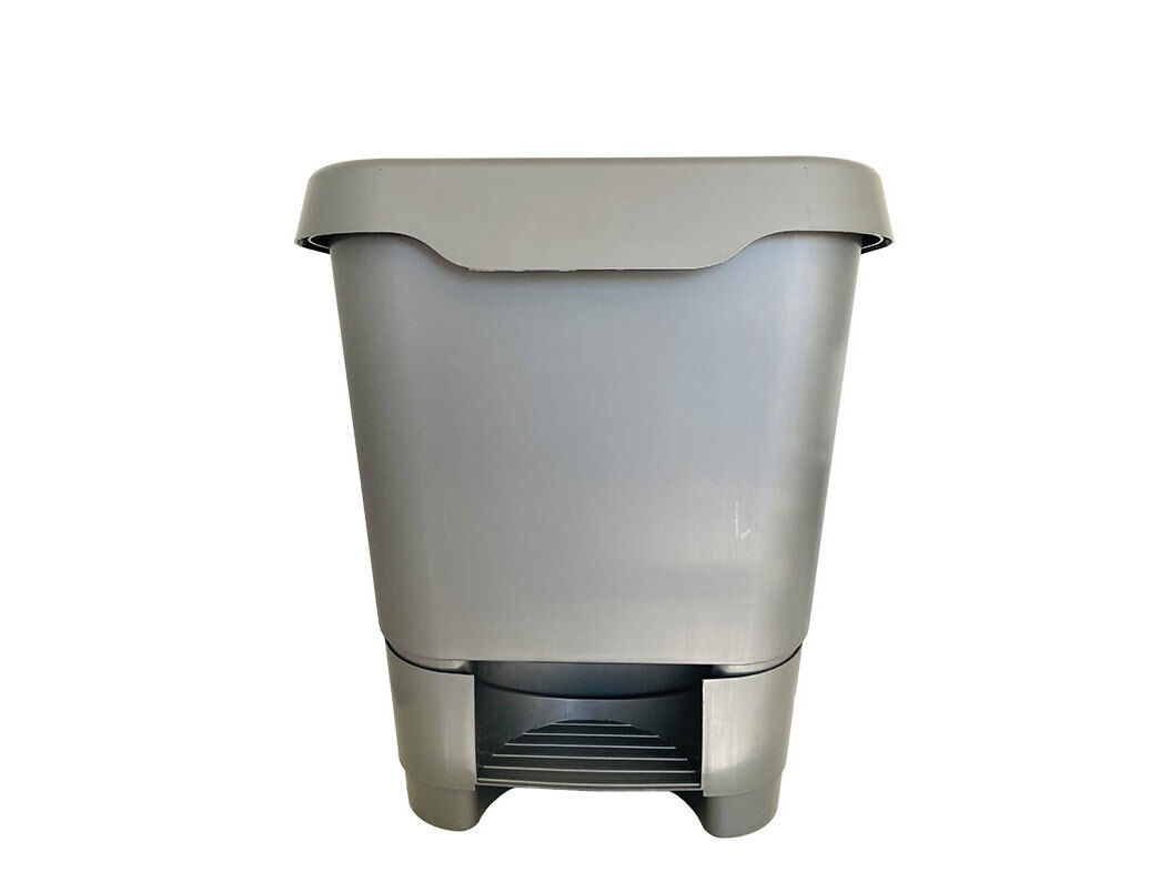 BALDE LIXO COM PEDAL PLASGOM PL&Aacute;STICO 40L