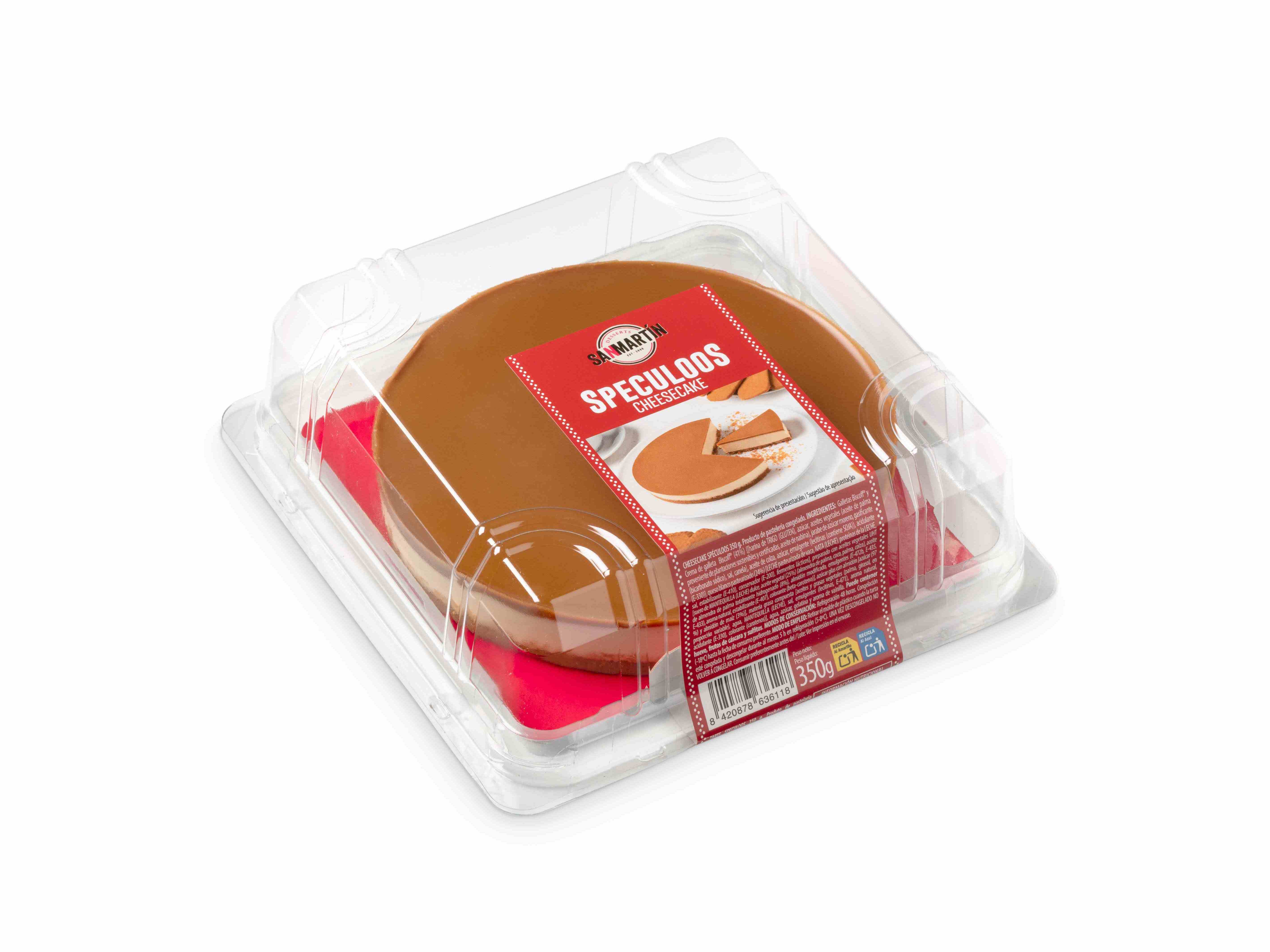 TARTE SAN MART&Iacute;N SPECULOOS CHEESECAKE 350G