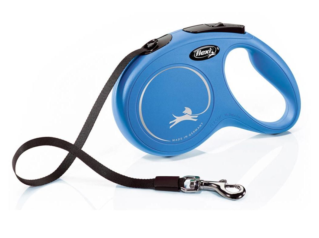 TRELA NEW CLASSIC FITA FLEXI AZUL S 5 MT