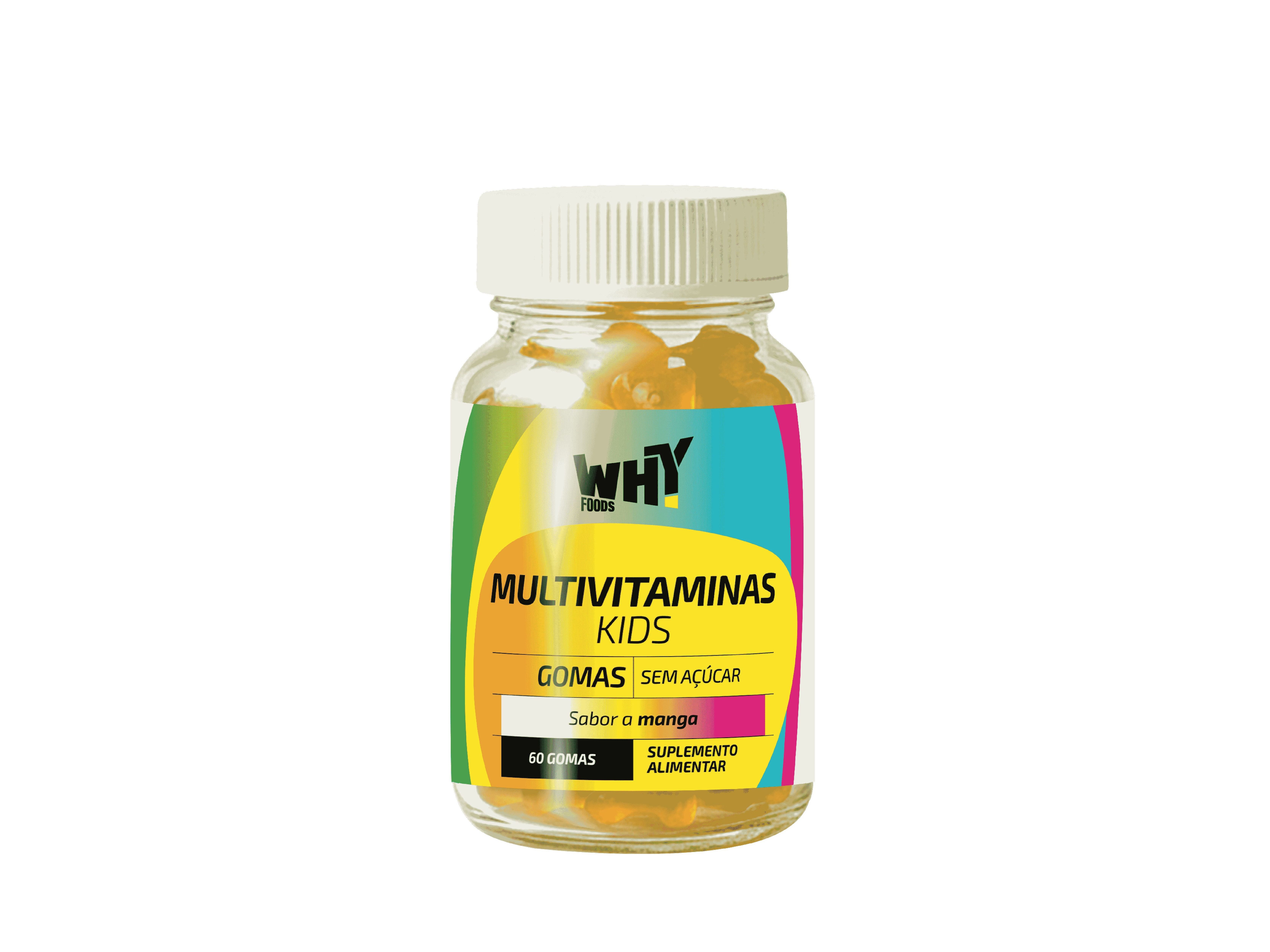 MULTIVITAMINAS WHY FOODS KIDS 60 GOMAS image number 1