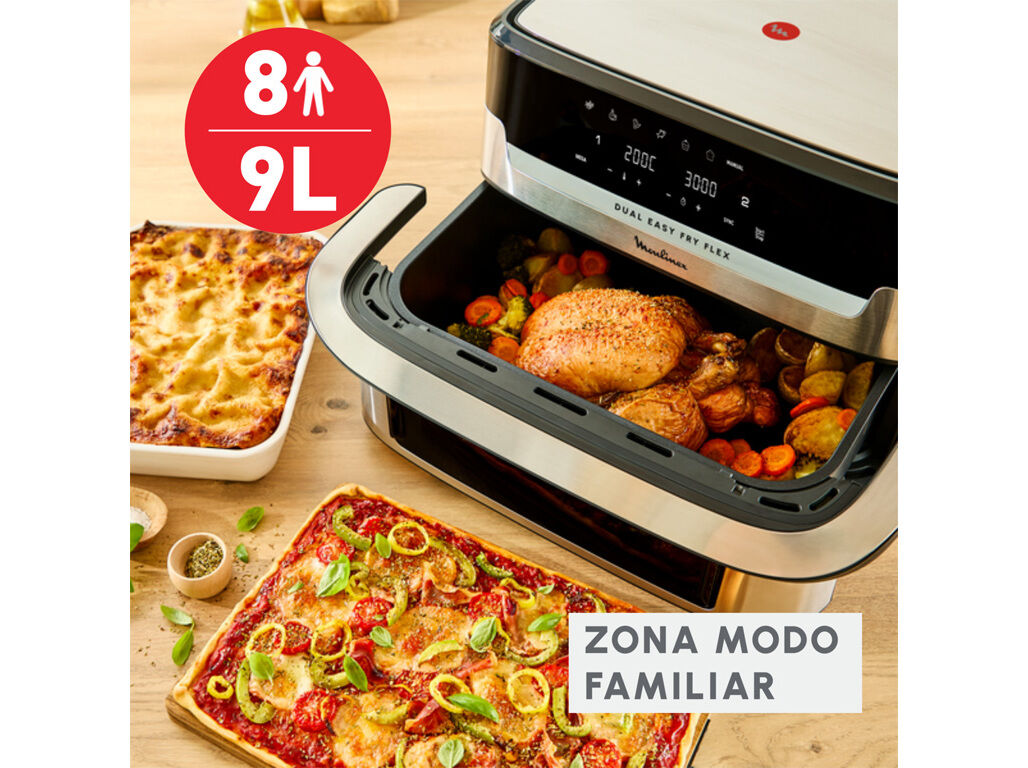FRITADEIRA SEM &Oacute;LEO MOULINEX EZ922DF0 DUAL EASYFRY FLEX image number 5