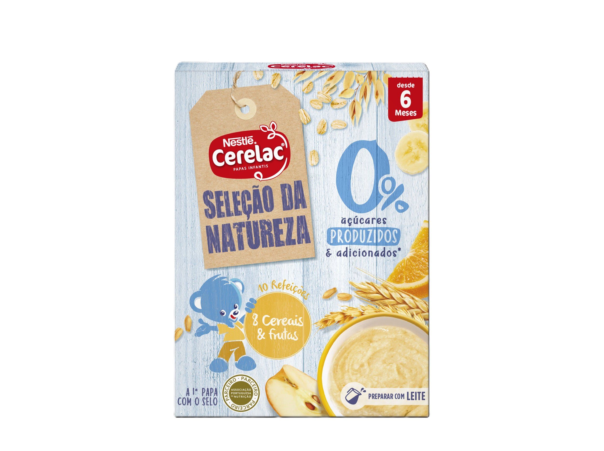 FARINHA N&Atilde;O L&Aacute;CTEA CERELAC MULTIFRUTAS 160G