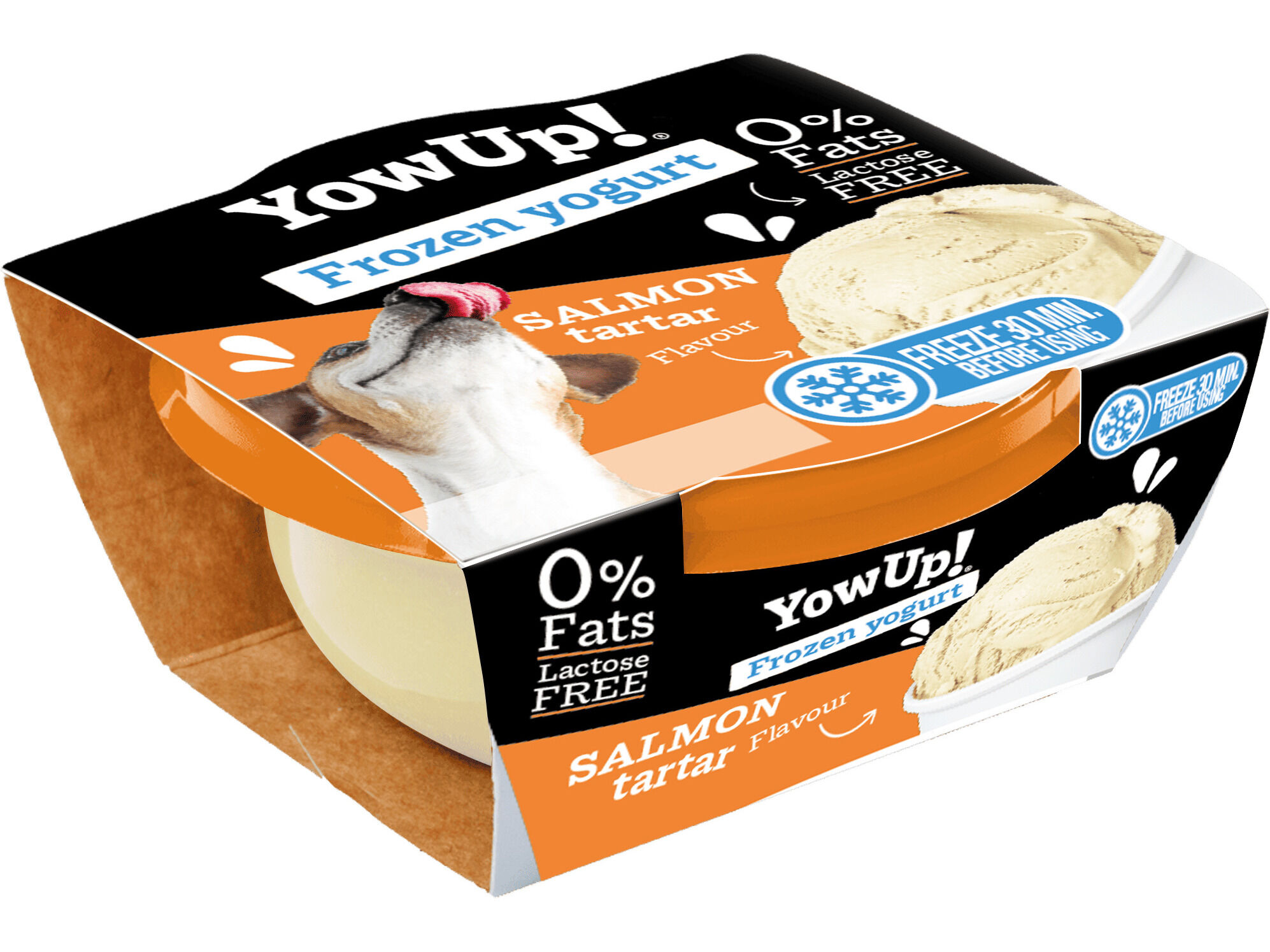 IOGURTE GELADO PARA C&Atilde;O YOWUP SALM&Atilde;O 110G image number 1