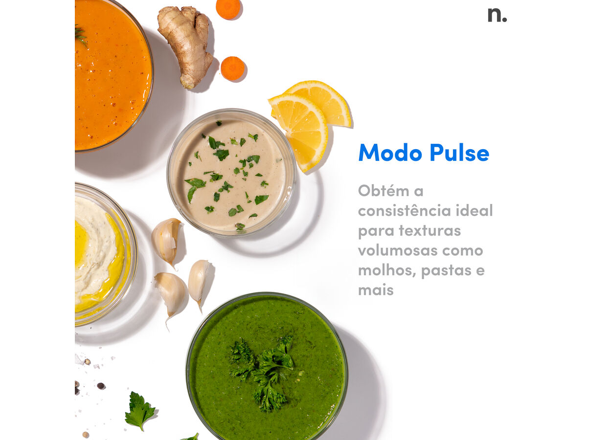 LIQUIDIFICADORA NUTRIBULLET NB1206DGCC 1200W 946ML CINZENTO image number 4