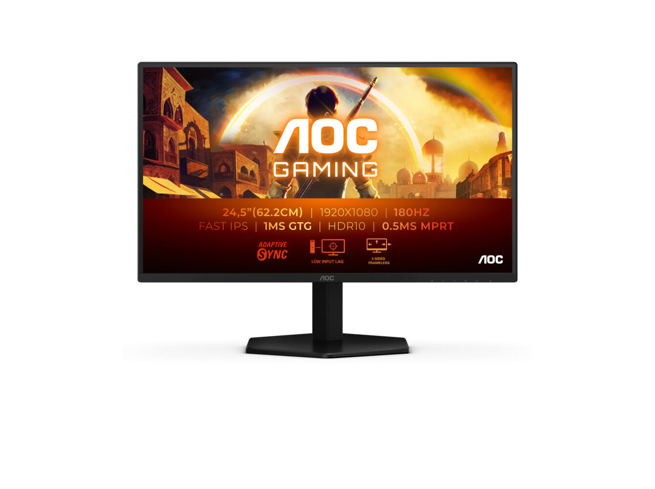 MONITOR GAMING AOC 25G42E 24.5" FHD 180HZ image number 4