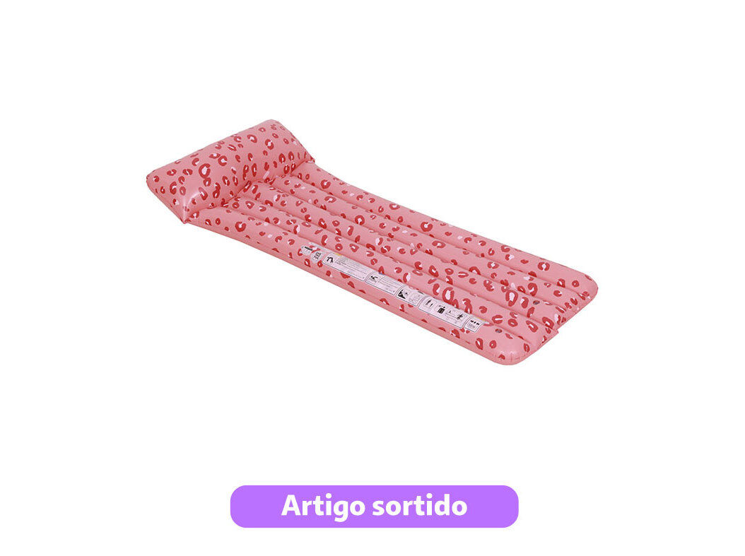 COLCH&Atilde;O PRAIA ONE TWO FUN INSUFL&Aacute;VEL 169X69X25CM MODELOS SORTIDOS