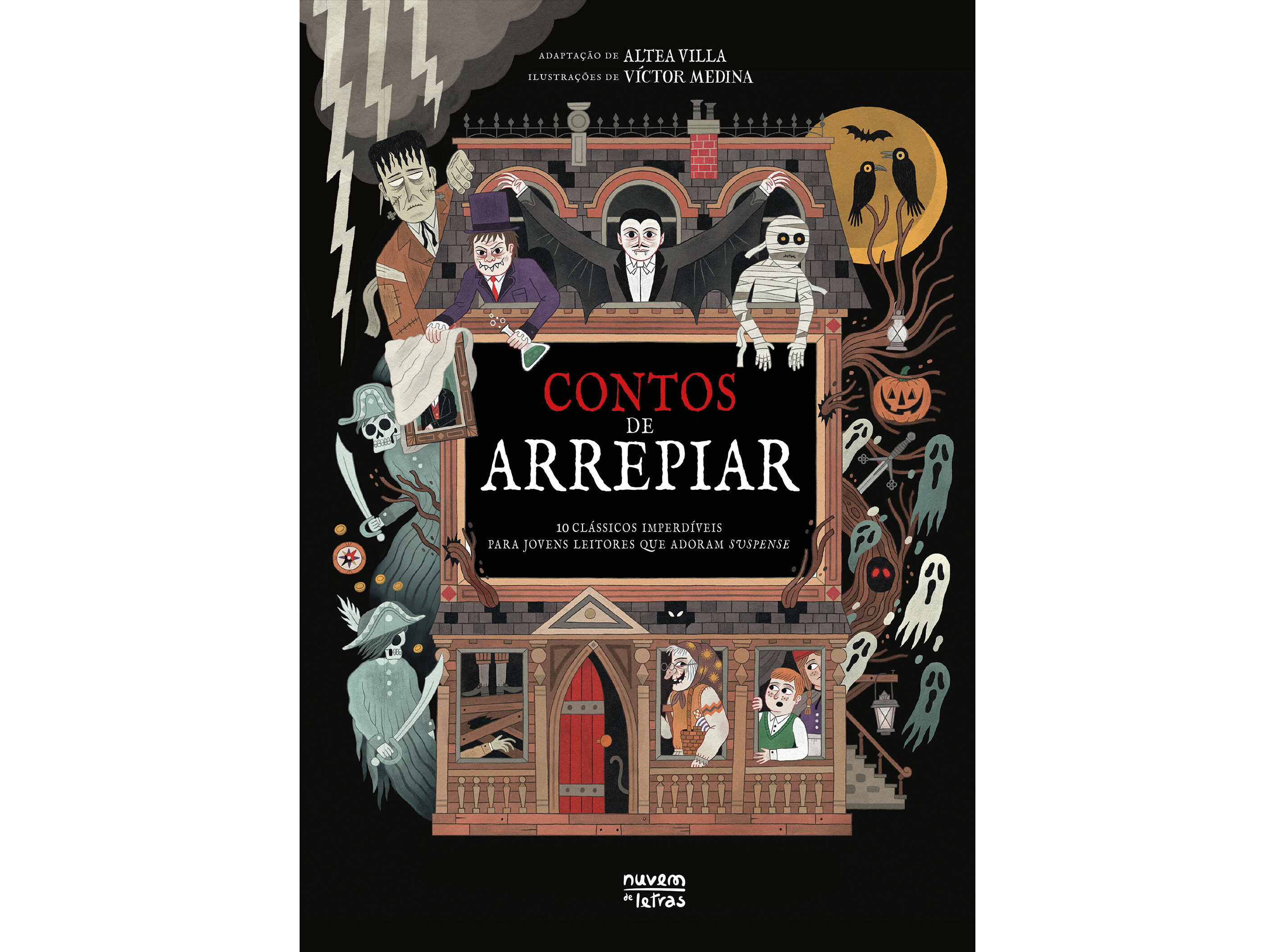 LIVRO CONTOS DE ARREPIAR - 10 CL&Aacute;SSICOS IMPERD&Iacute;VEIS PARA JOV image number 0