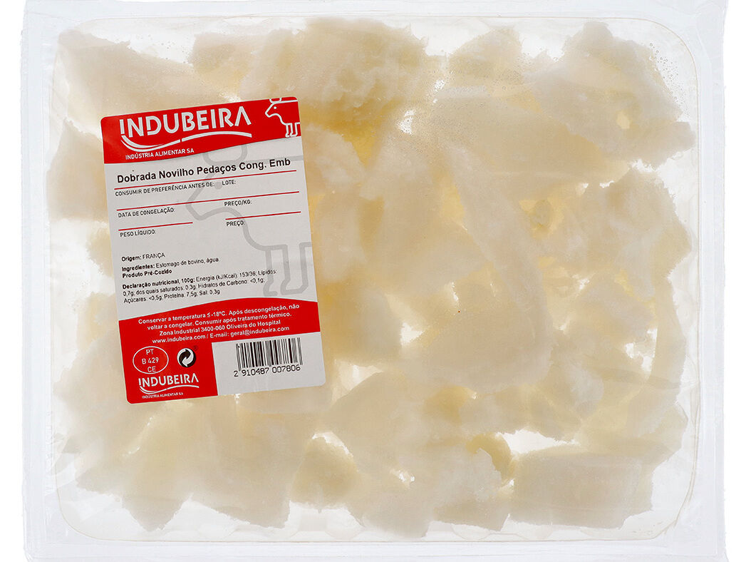 DOBRADA DE NOVILHO INDUBEIRA CONGELADA KG