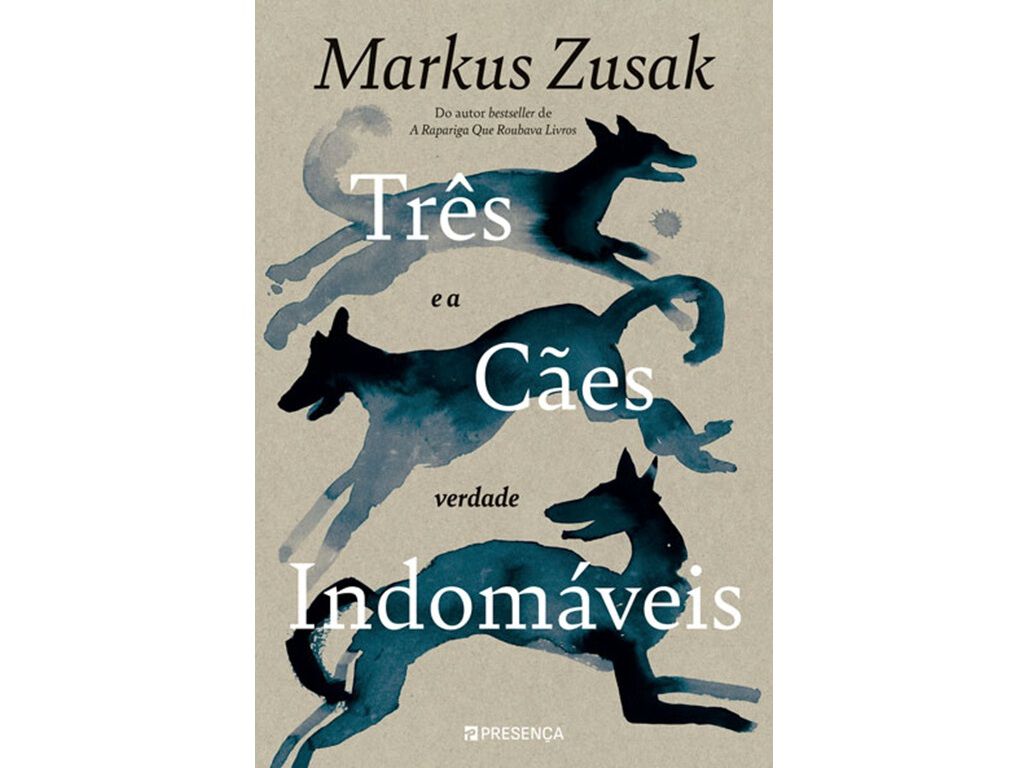 LIVRO OS TR&Ecirc;S C&Atilde;ES INDOM&Aacute;VEIS DE MARKUS ZUSAK image number 0