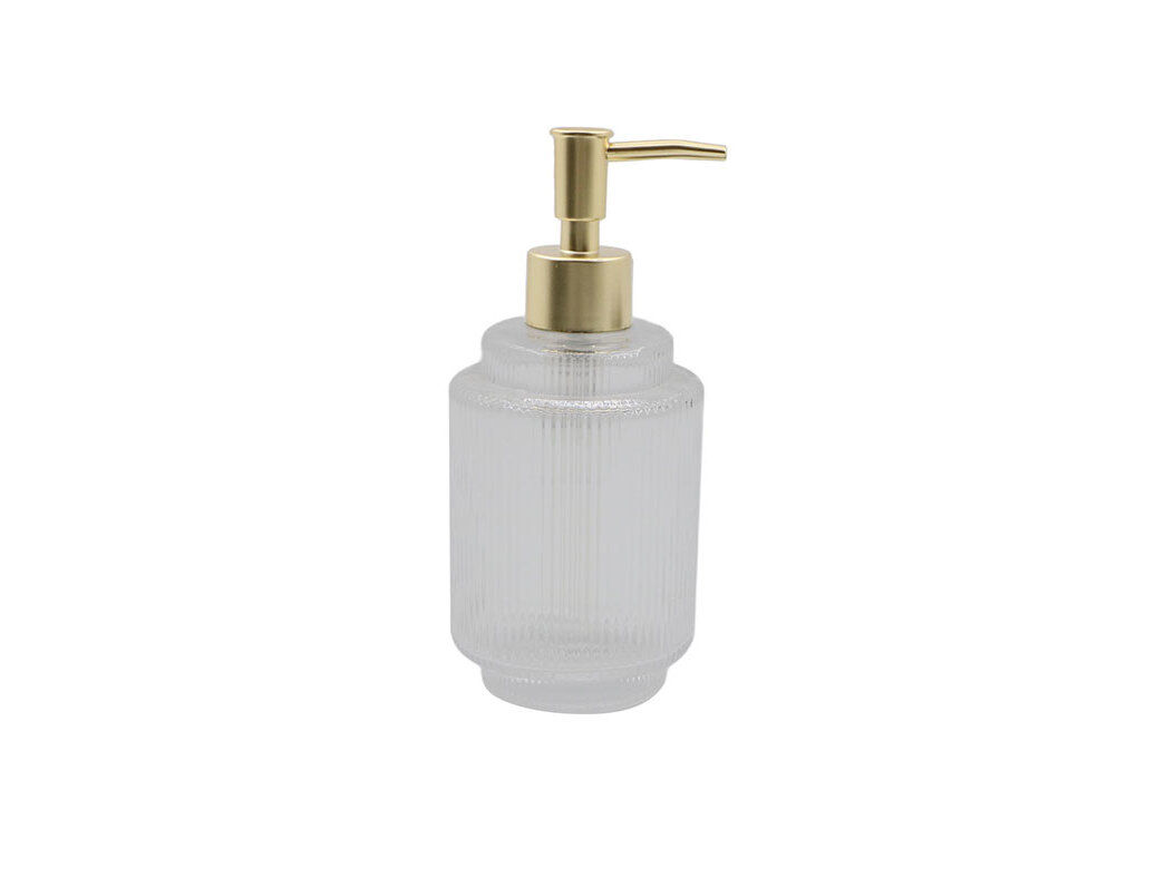 DOSEADOR VIDRO ACTUEL TRANSPARENTE/DOURADO