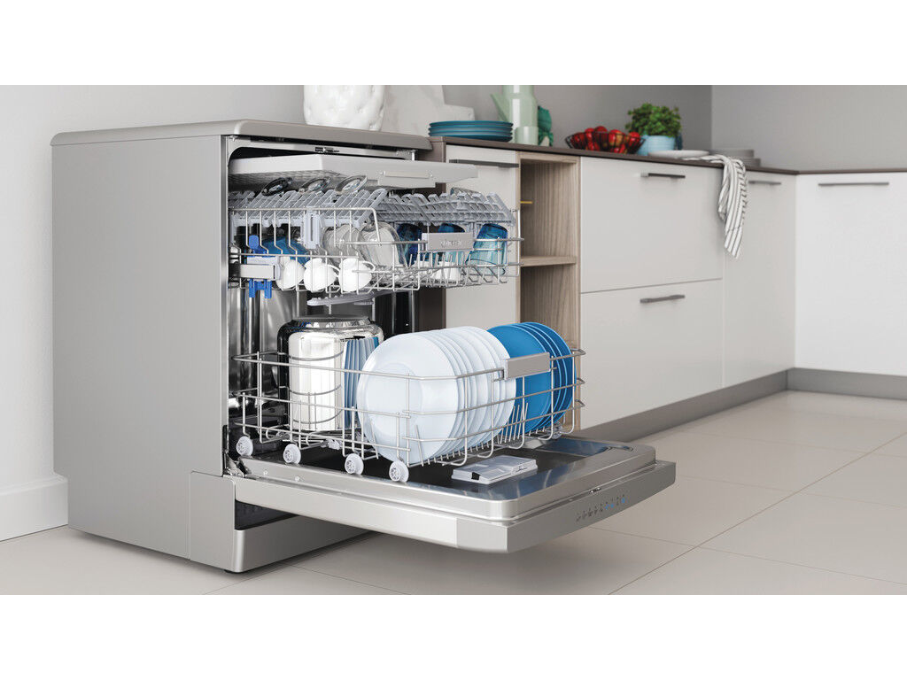 M&Aacute;QUINA DE LAVAR LOI&Ccedil;A INDESIT DFO 3T133 A F X INOX D 14 CONJUNTOS image number 1