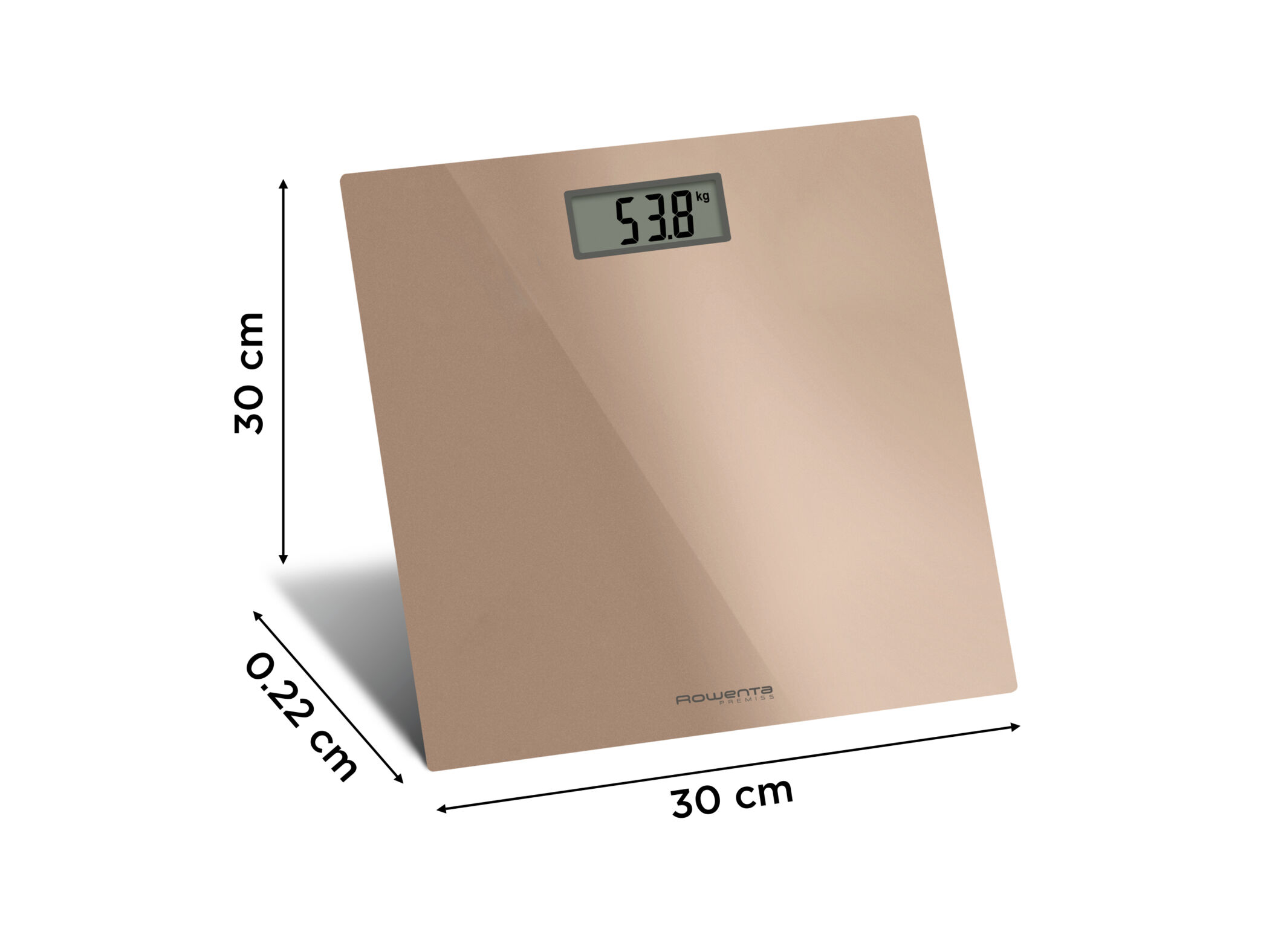 BALAN&Ccedil;A WC ELECTRONICA VIDRO ROWENTA BS1404V0 PREMISS DIGITAL SAND image number 6