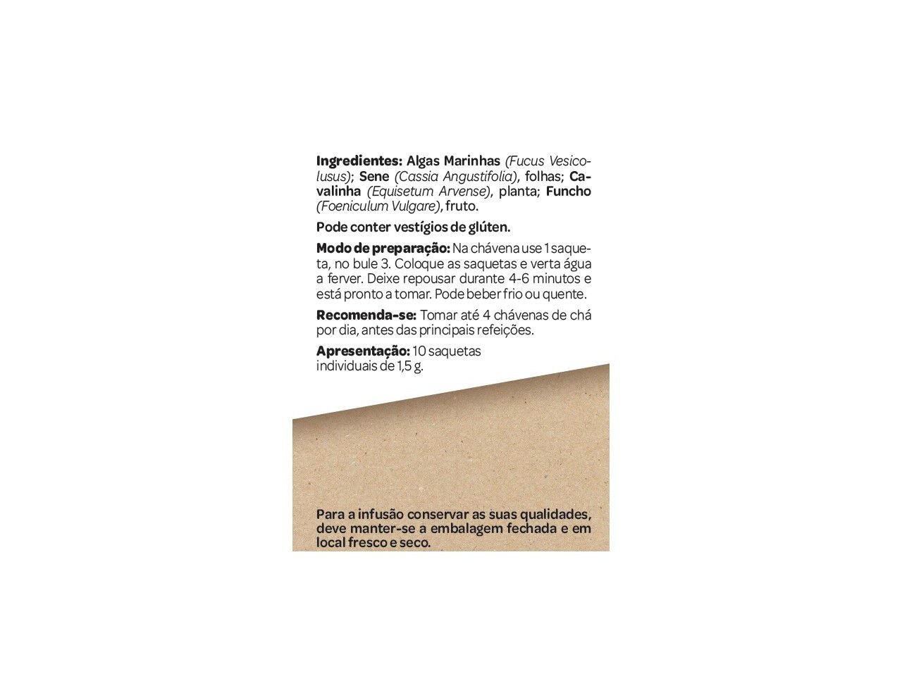 CH&Aacute; SALUTEM INFUS&Atilde;O NATURVENTRE 10 SAQUETAS image number 1