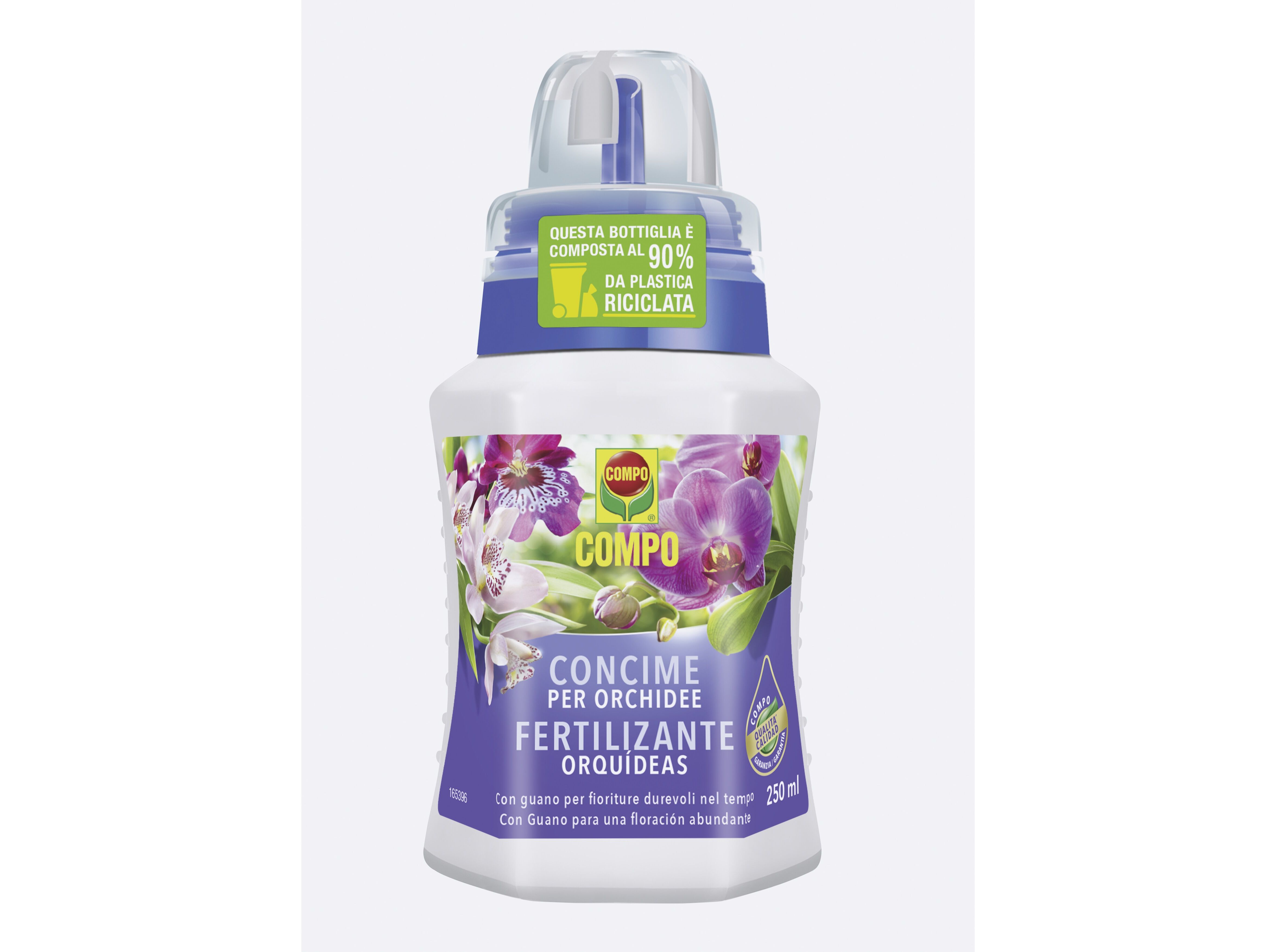 FERTILIZANTE ORQUIDEAS COMPO 250 ML image number 1