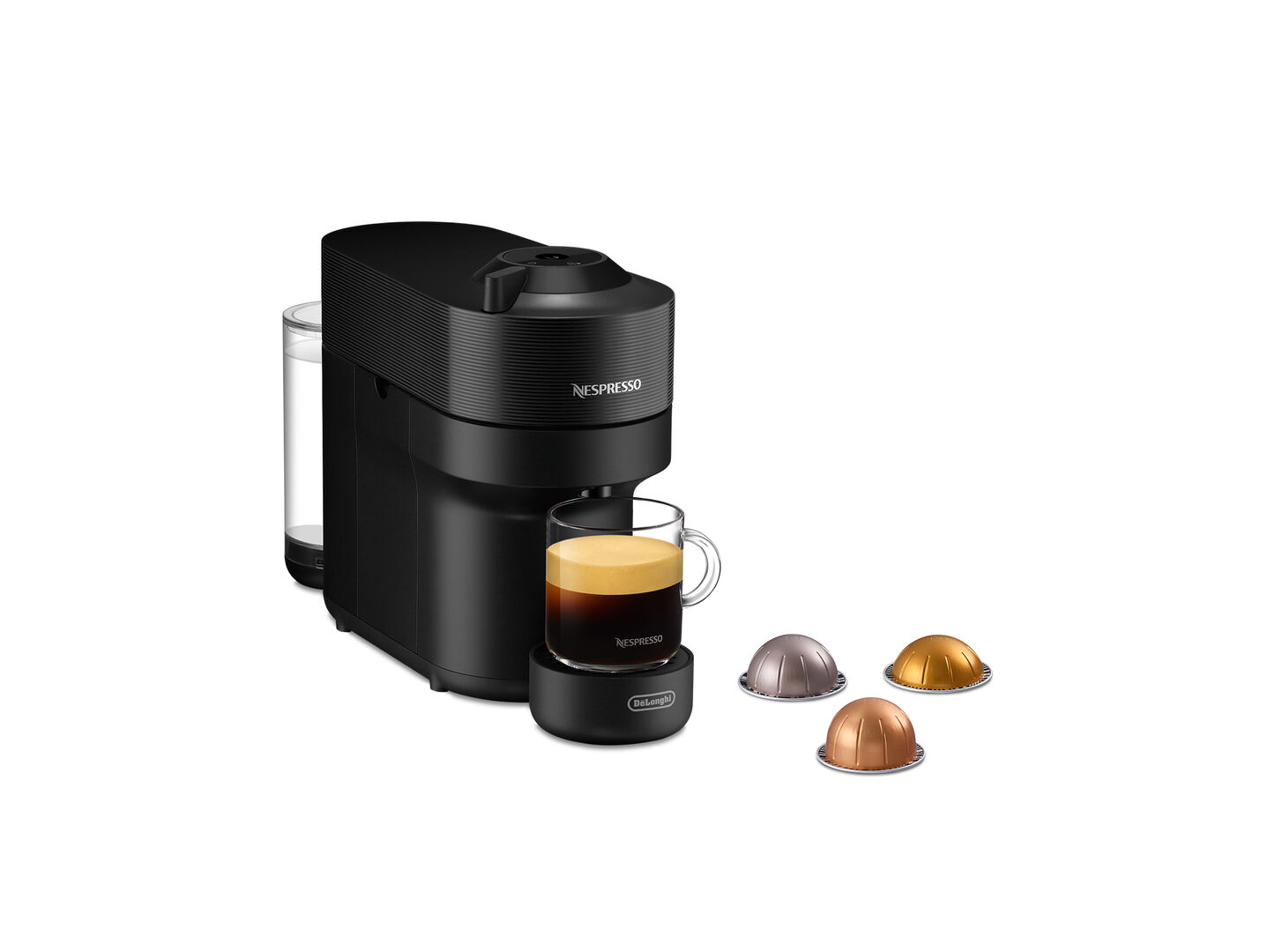 M&Aacute;QUINA DE CAFE NESPRESSO DELONGHI ENV90.B VERTUO POP PRETA