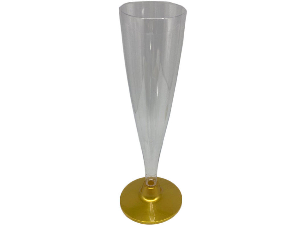 FLUTE REUTILIZ&Aacute;VEL ACTUEL DOURADO 14CL PACK 4 UNIDADES