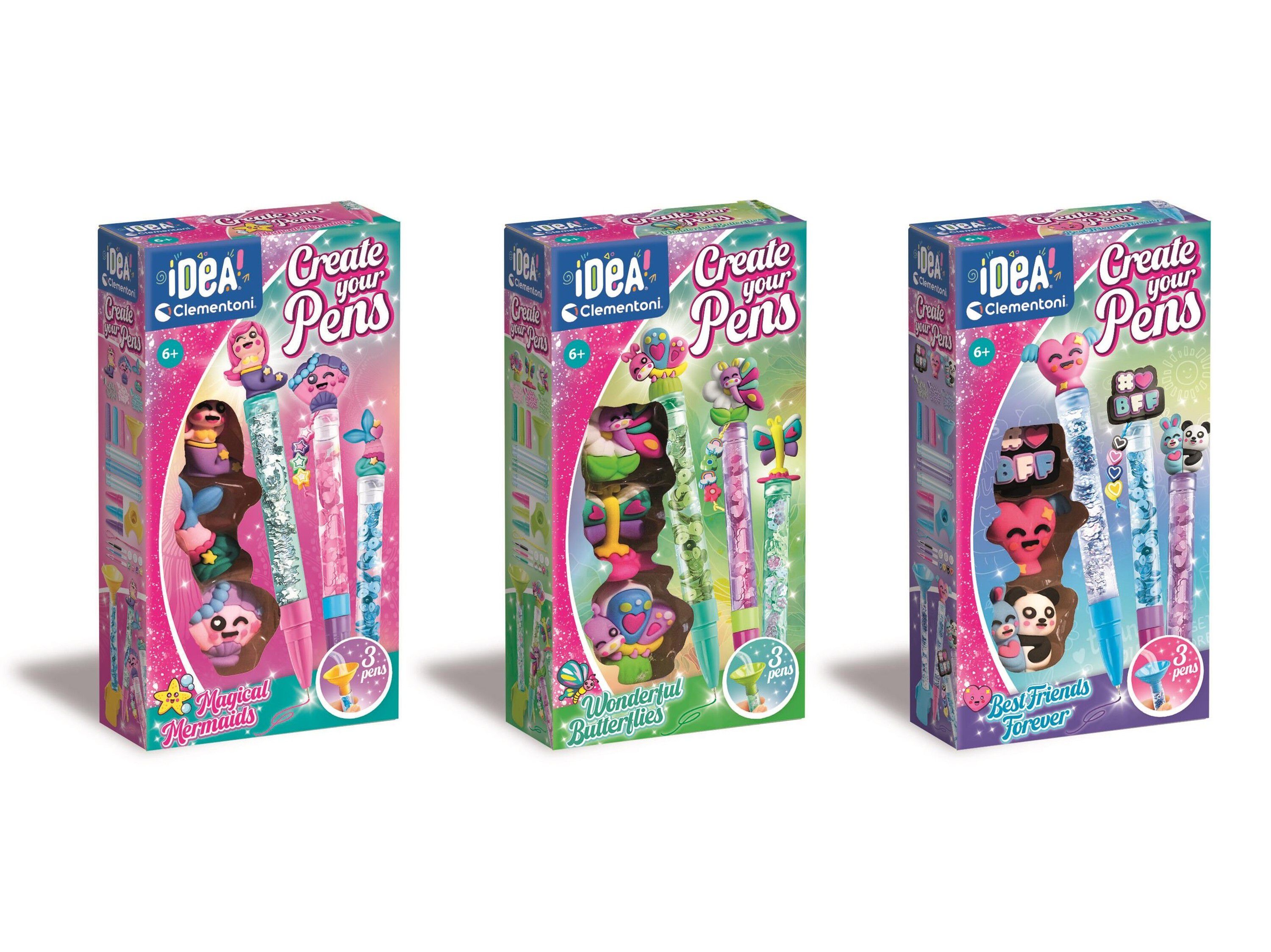 CREATE YOUR PENS 1 CLEMENTONI IDEA MODELOS SORTIDOS image number 1
