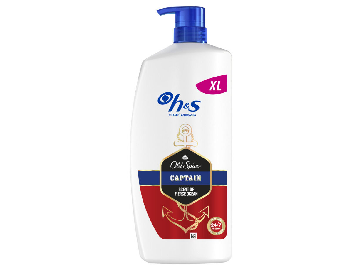 CHAMP&Ocirc; H&S OLD SPICE CAPTAIN 800 ML image number 1