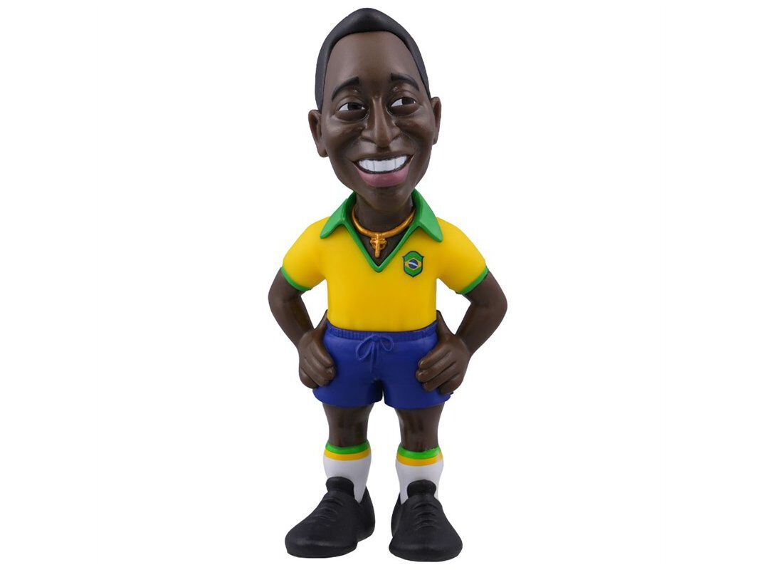 FIGURA MINIX BRAZIL 1ST KIT PELE 12 CM