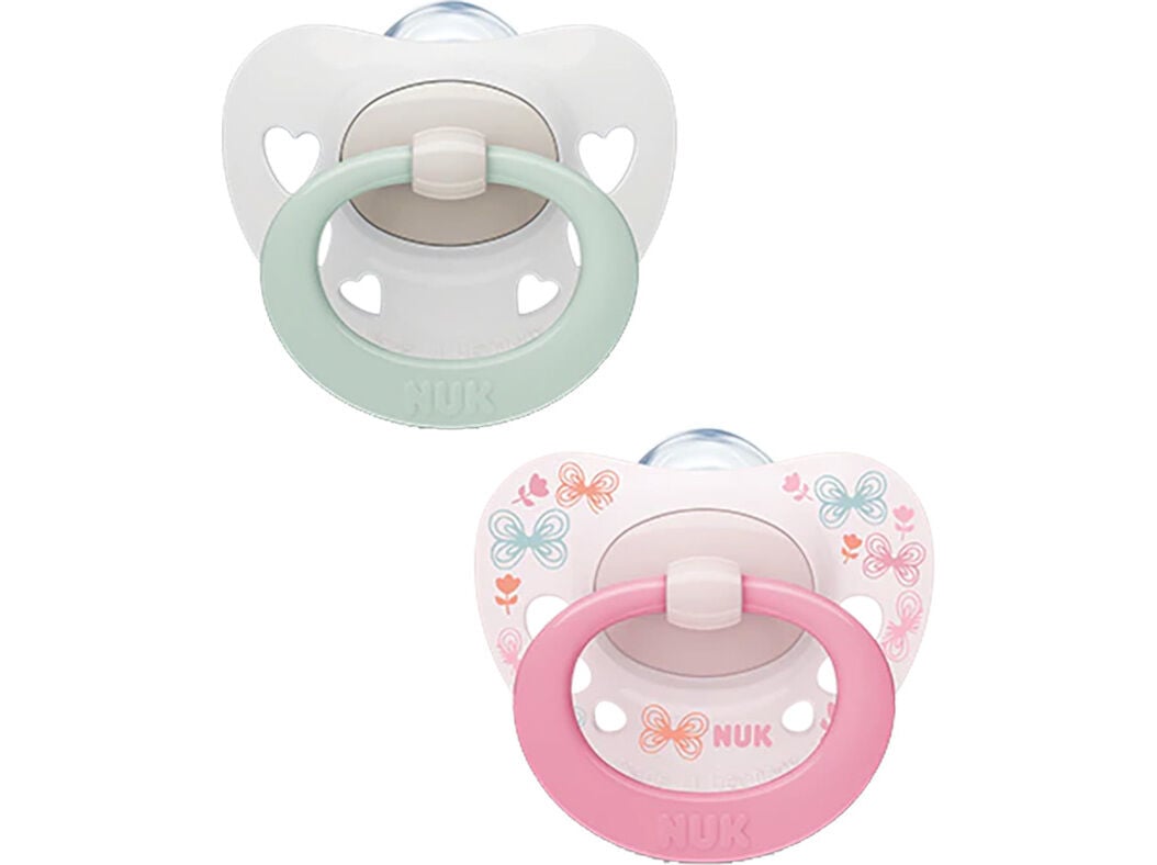CHUPETA SIGNATURE NUK SILICONE 6-18M 2UN image number 0
