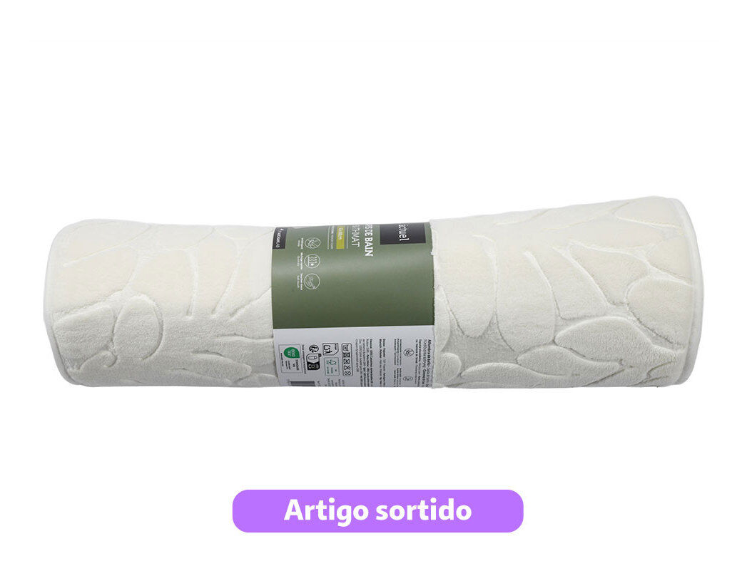 TAPETE CASA BANHO ACTUEL MEMORY FOAM 50X80CM CORES SORTIDAS image number 2