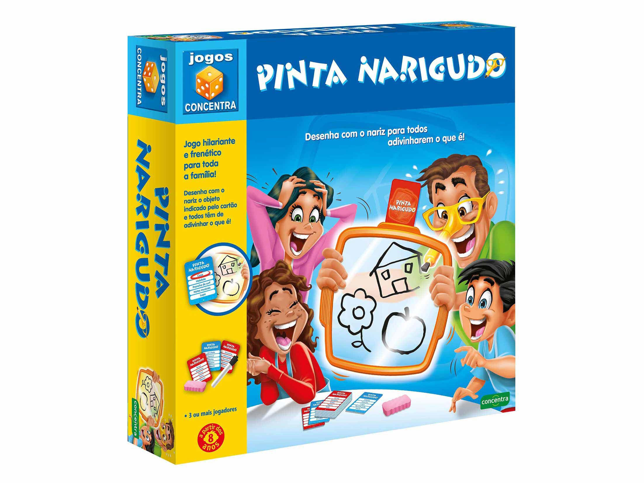 JOGO PINTA NARIGUDO CONCENTRA