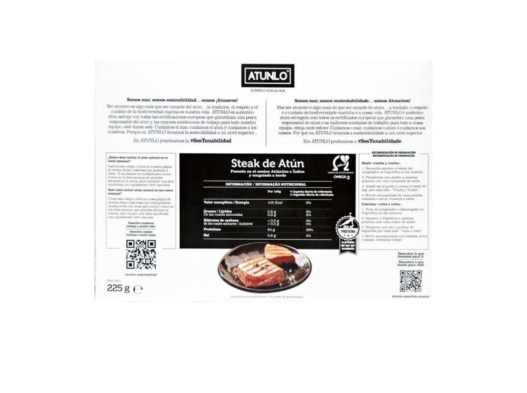 BIFE DE ATUM ATUNLO 225G (2UN) image number 1