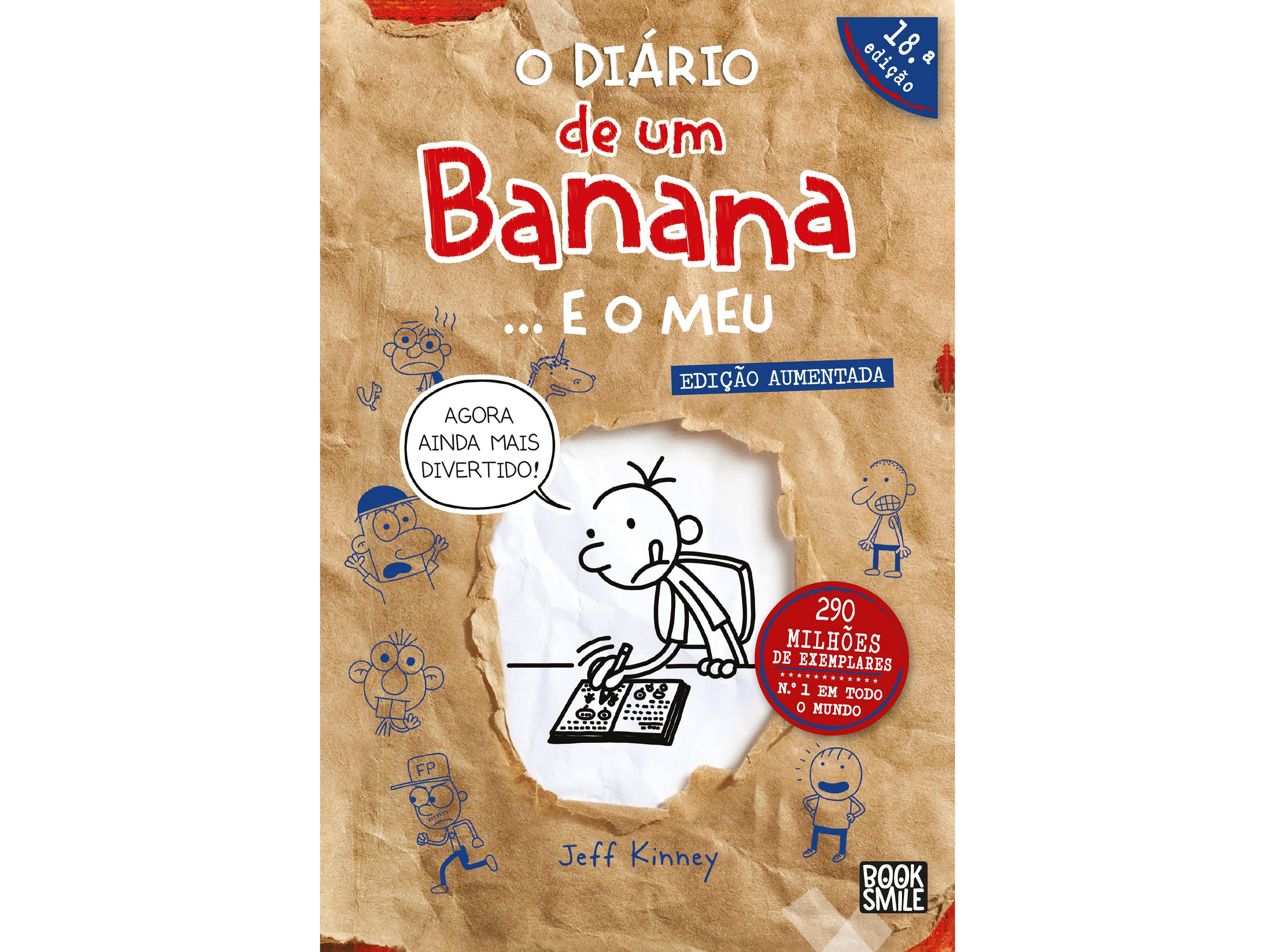 LIVRO O DI&Aacute;RIO DE UM BANANA...E O MEU EDI&Ccedil;&Atilde;O AUMENTADA JEFF KINNE image number 0