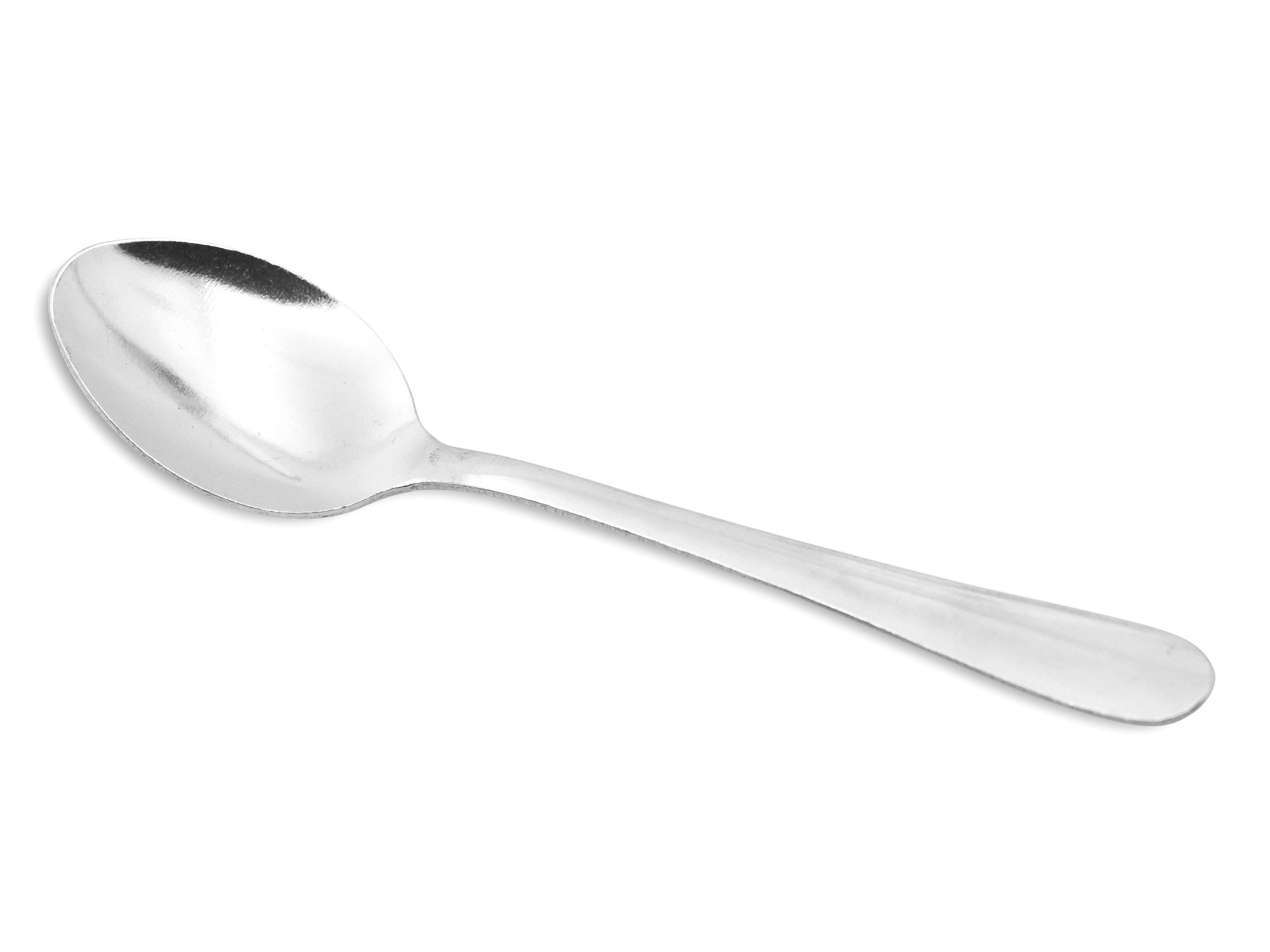 COLHER DE SOBREMESA ALICE AUCHAN INOX POLIDO image number 1