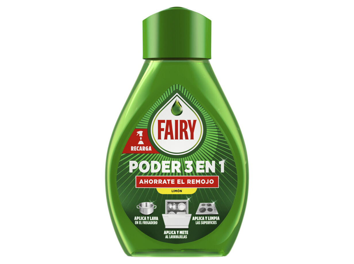 DETERGENTE LOI&Ccedil;A MANUAL FAIRY SPRAY LIM&Atilde;O REC 500ML image number 0