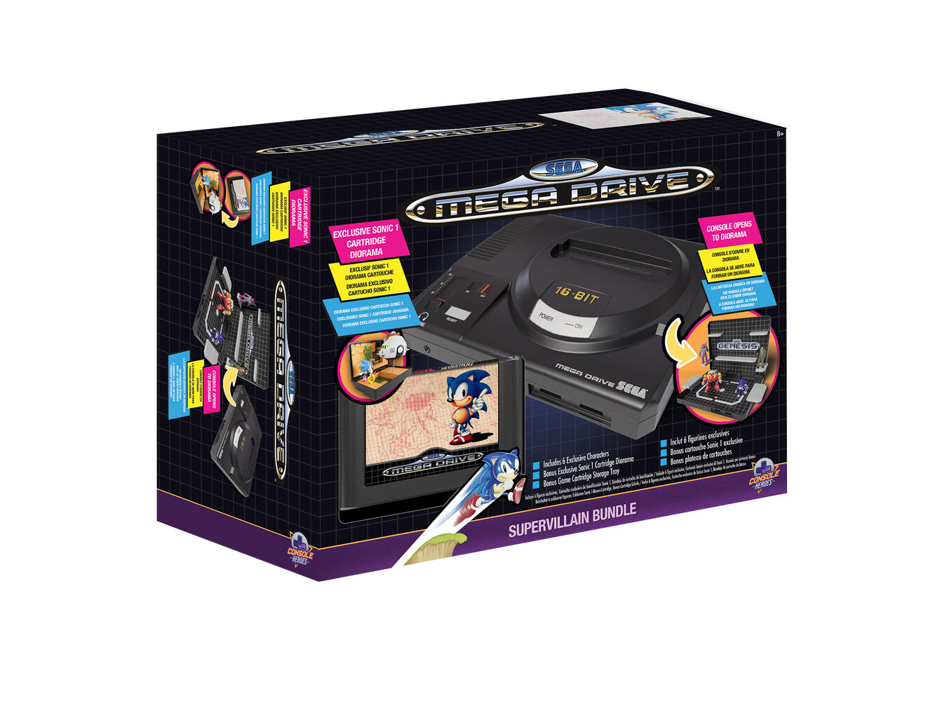 BOSSLEVEL CONSOLE HEROES SONIC 3 image number 0