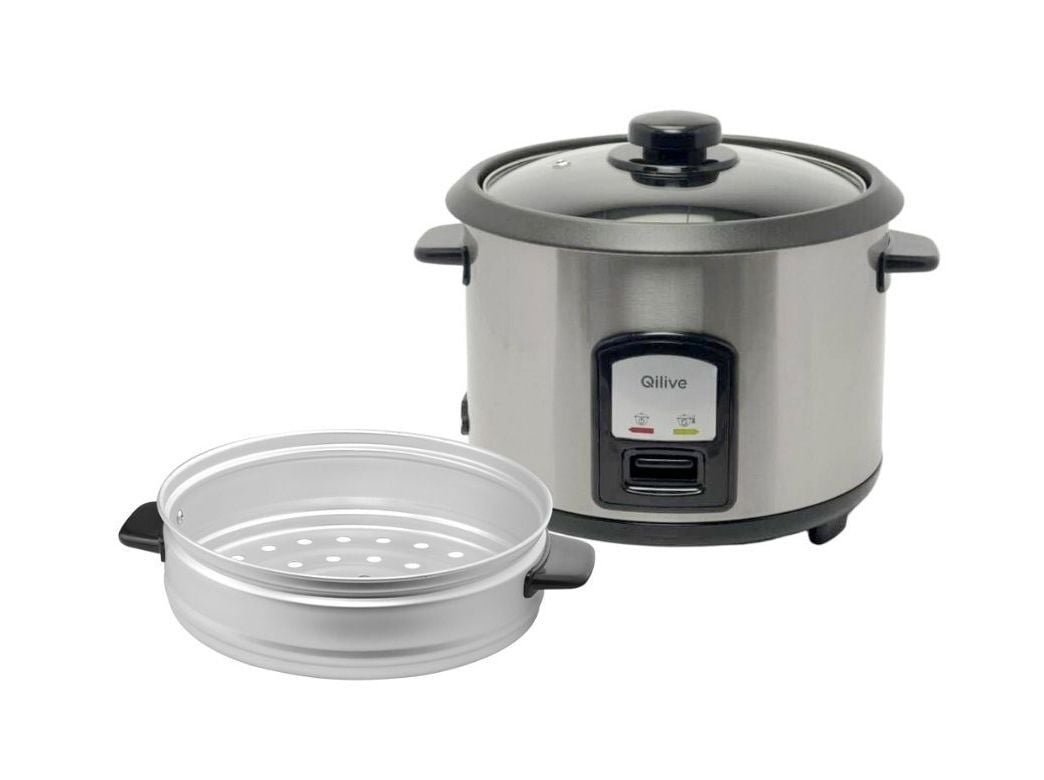M&Aacute;QUINA DE COZER ARROZ QILIVE Q.5130 3.7 L 700 W COM CESTO VAPORIZADOR