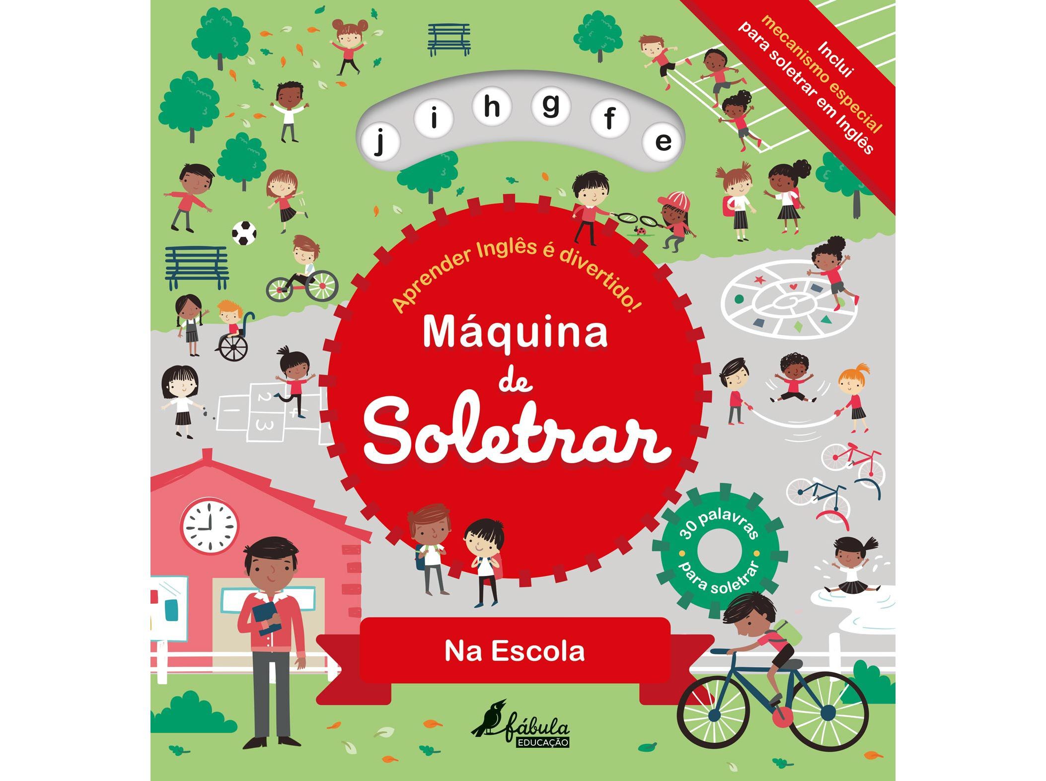 LIVRO M&Aacute;QUINA DE SOLETRAR: NA ESCOLA image number 0