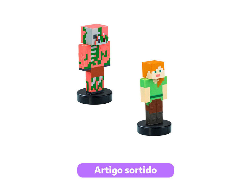 FIGURA MINECRAFT PACK 2 MODELOS SORTIDOS image number 0