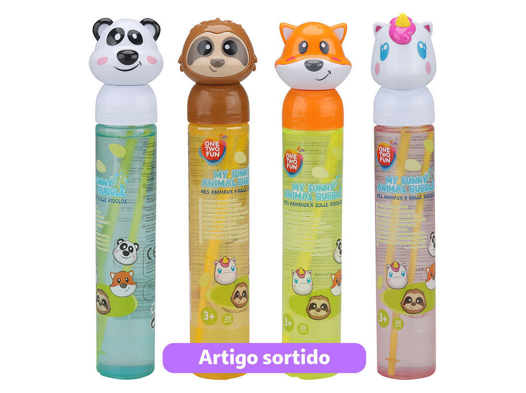 BOLAS DE SAB&Atilde;O ONE TWO FUN MODELOS SORTIDOS image number 0