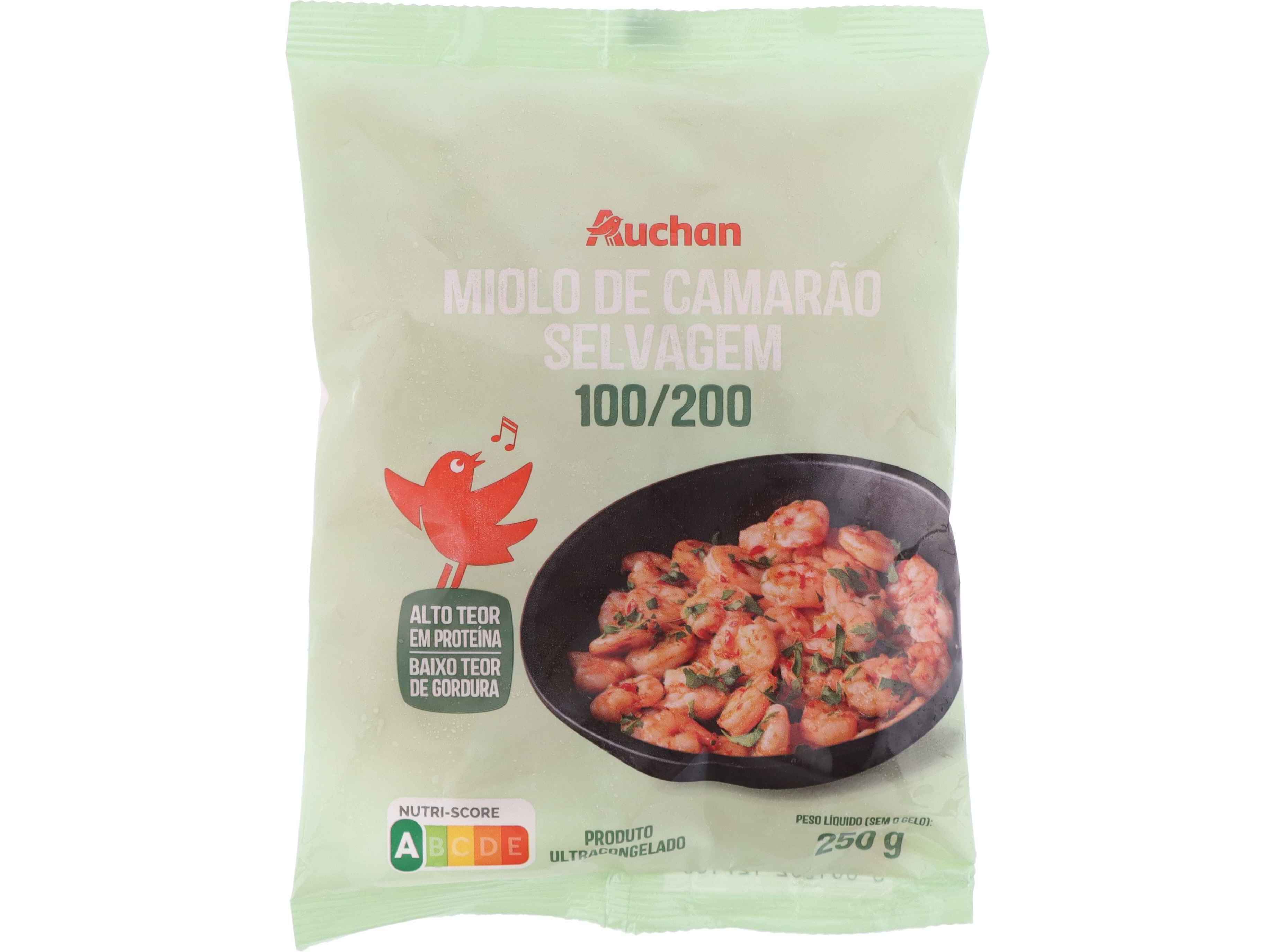 MIOLO DE CAMAR&Atilde;O AUCHAN SELVAGEM 100/200 250G