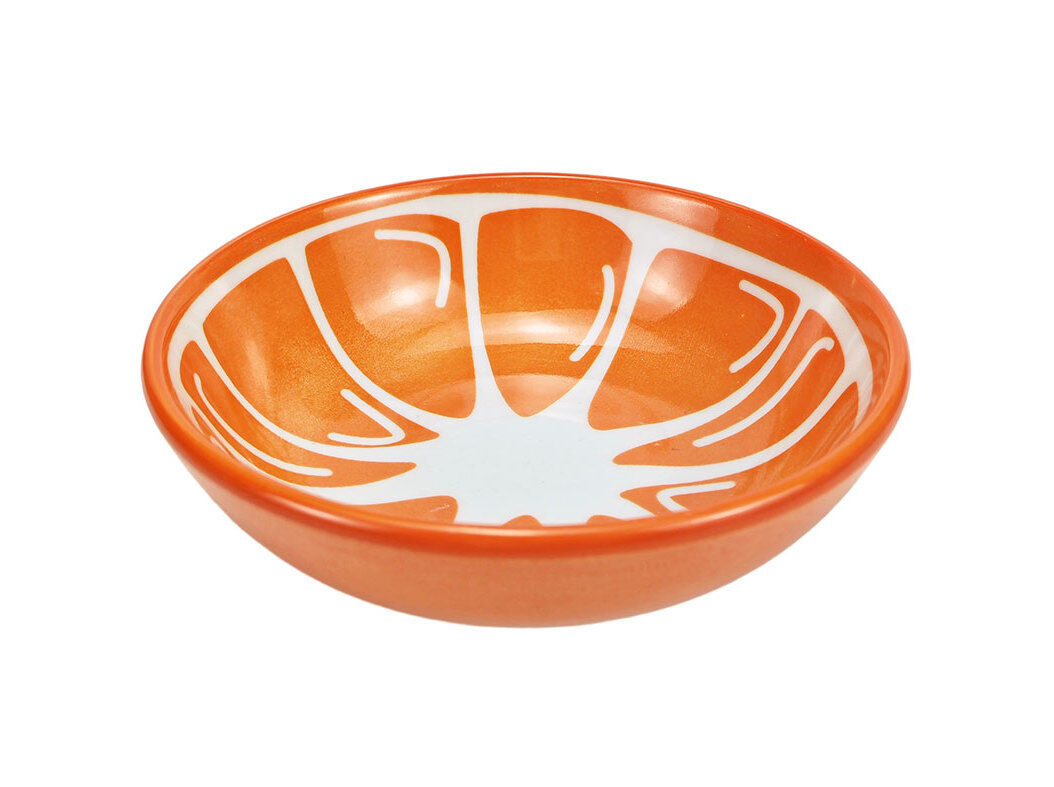 TA&Ccedil;A PORCELANA ACTUEL LARANJA 13.5CM image number 0